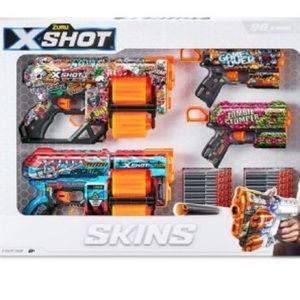 Kids x shot nerf guns